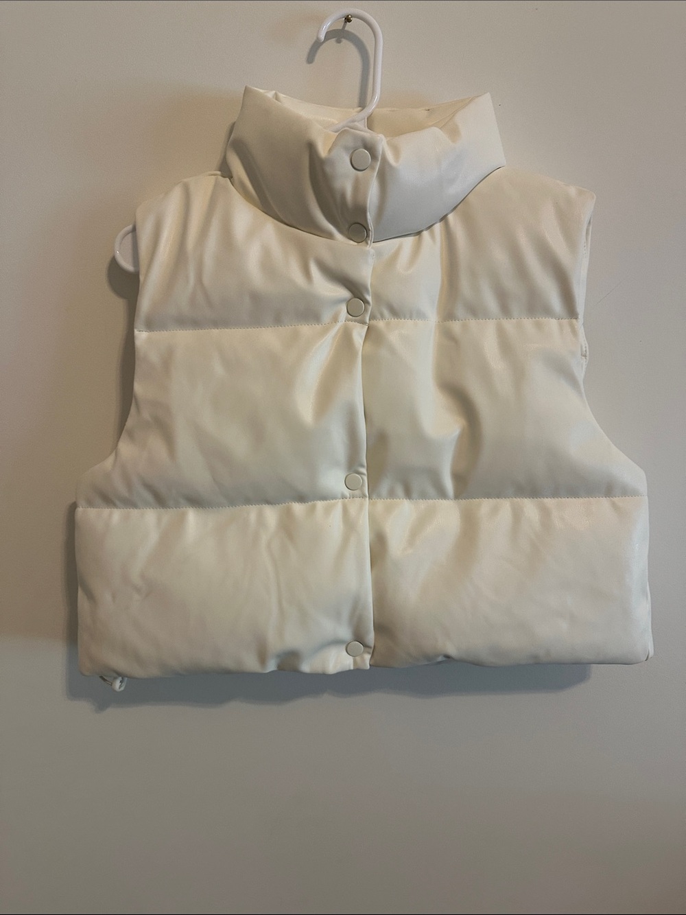 Simply Southern Cream Puffer Vest